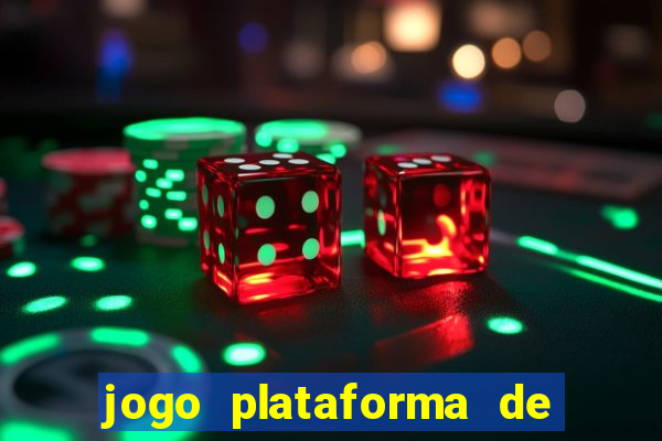 jogo plataforma de 3 reais