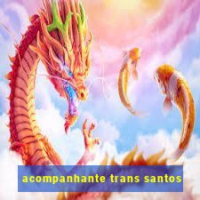 acompanhante trans santos