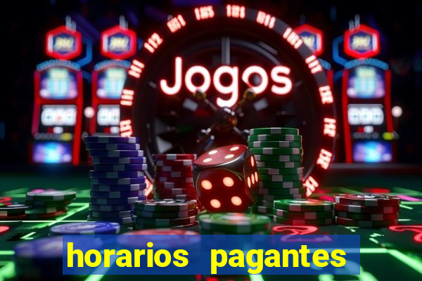 horarios pagantes spicy bet