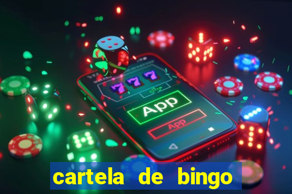 cartela de bingo 75 para imprimir