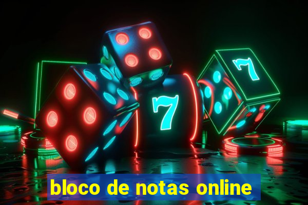 bloco de notas online