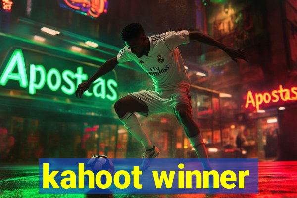 kahoot winner