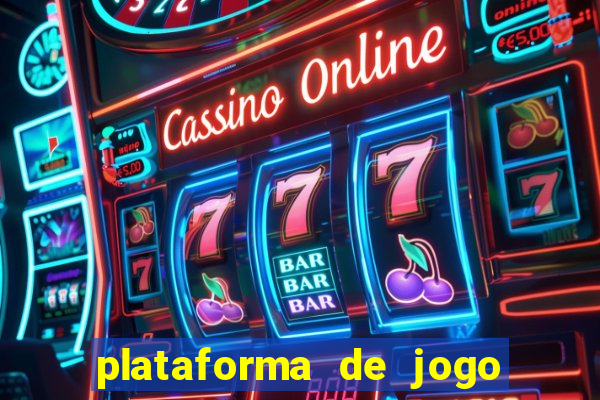 plataforma de jogo nova pagando