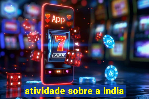 atividade sobre a india