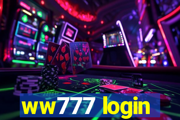 ww777 login