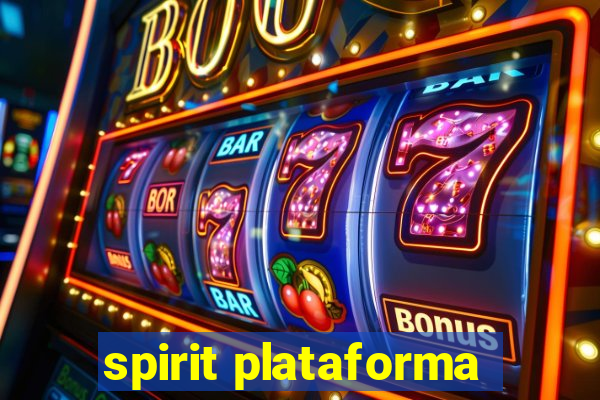 spirit plataforma