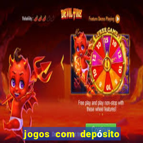 jogos com depósito de 50 centavos