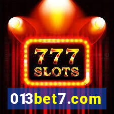 013bet7.com