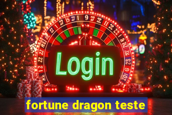 fortune dragon teste