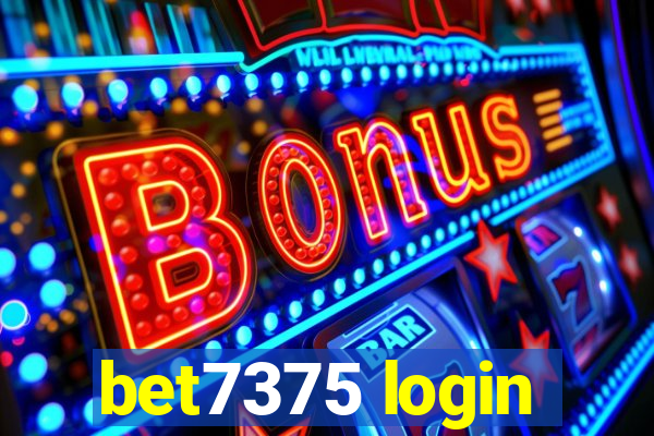 bet7375 login