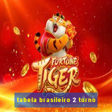 tabela brasileiro 2 turno