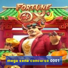 mega sena concurso 0001